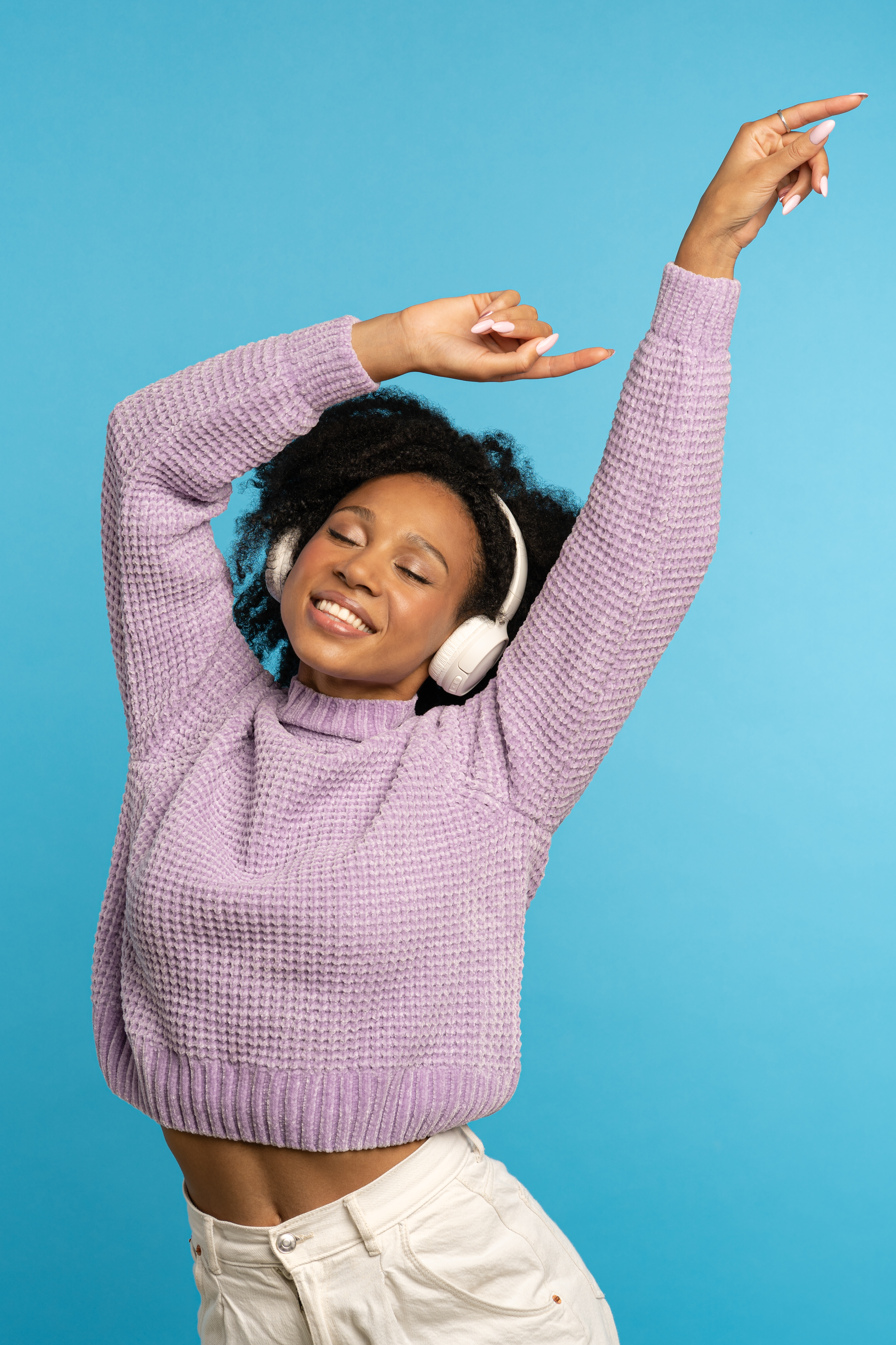 A person dancing